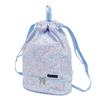 Pool Bag Backpack Name Lightweight Floral Oasis for Girls (Drawstring Type) Includes Sticker Water-repellent, Fabric, Pattern,