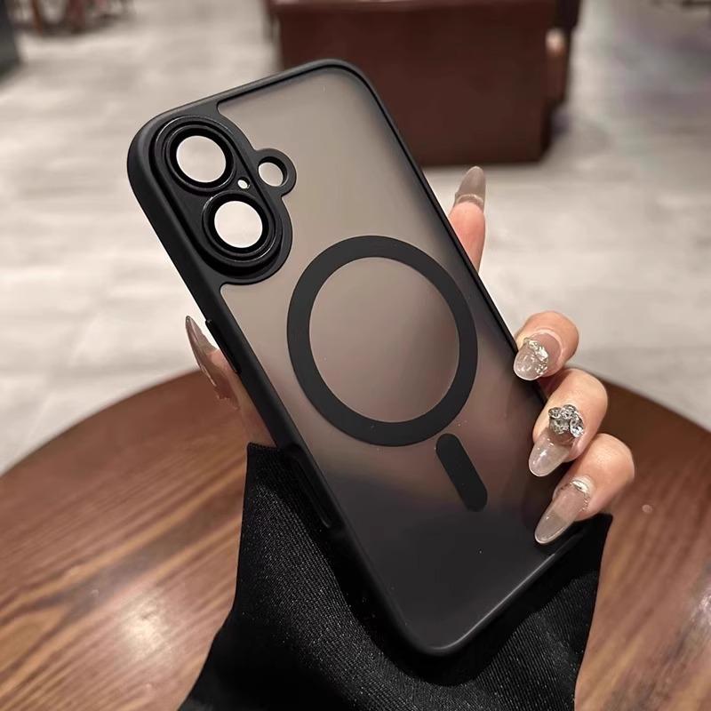 

Magsafe Magnetic Scrub Skin Feeling Suitable for IPhone16promax New Phone Case Apple 17Pro Anti fall iPhone17promax