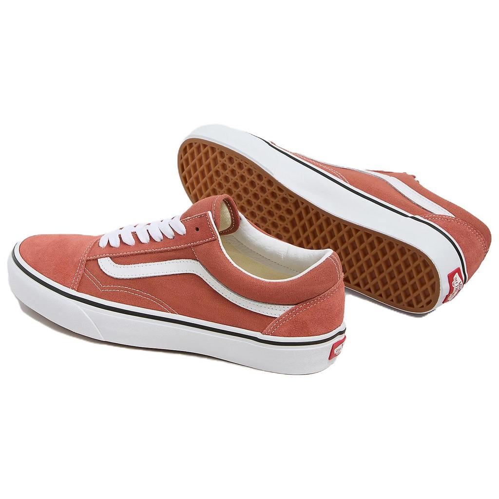 Vans Old Skool Renk Teorisi - Kestane Rengi Üniseks Spor Ayakkabı Turuncu VN000CT8C9J