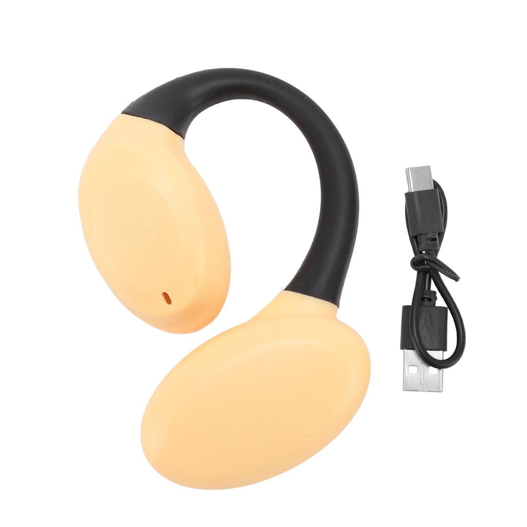 Single Bluetooth 5.3 Earbud Wireless Open Ear Earbud 16 Hours Playing Time Sport Earphone for