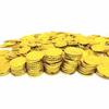 KINOKINO Gold Coins Set, Pirate Treasure, Party Supplies, Play Supplies, Stage Props (500 Gold Coins)
