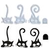 Three Little Kittens Candlestick Wall Hanging Silicone Mold - DIY Home Décor Candle Mold