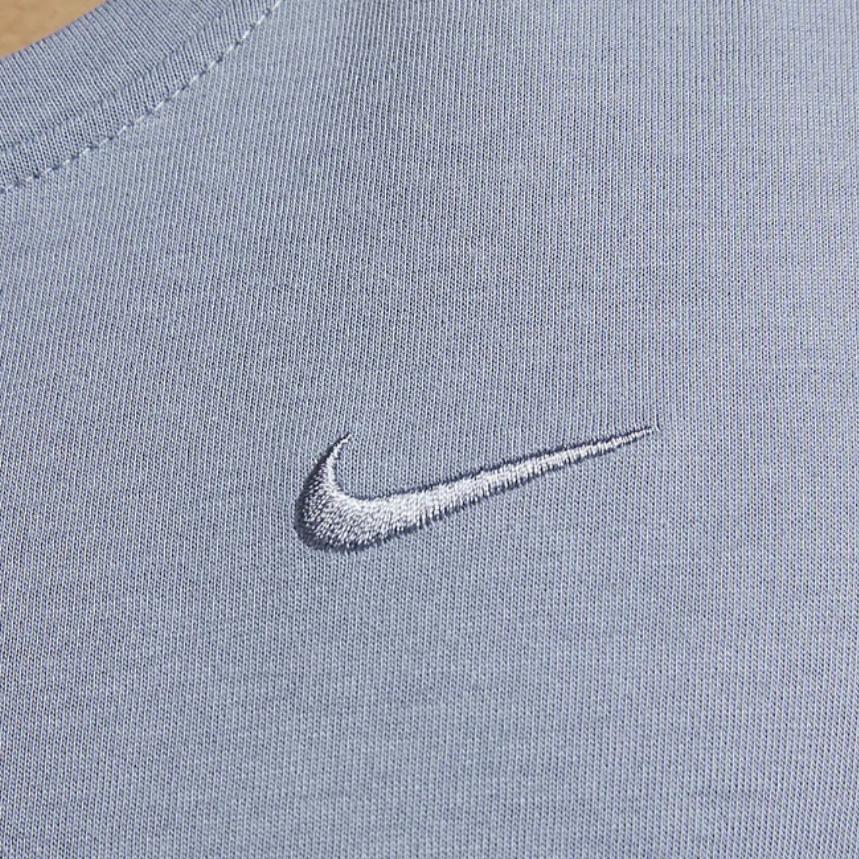 Nike Primary Solid Round Neck Quick-Dry Breathable Casual Sleeveless Vest Men Tops Slate-Grey Stone-Blue DV9834-493