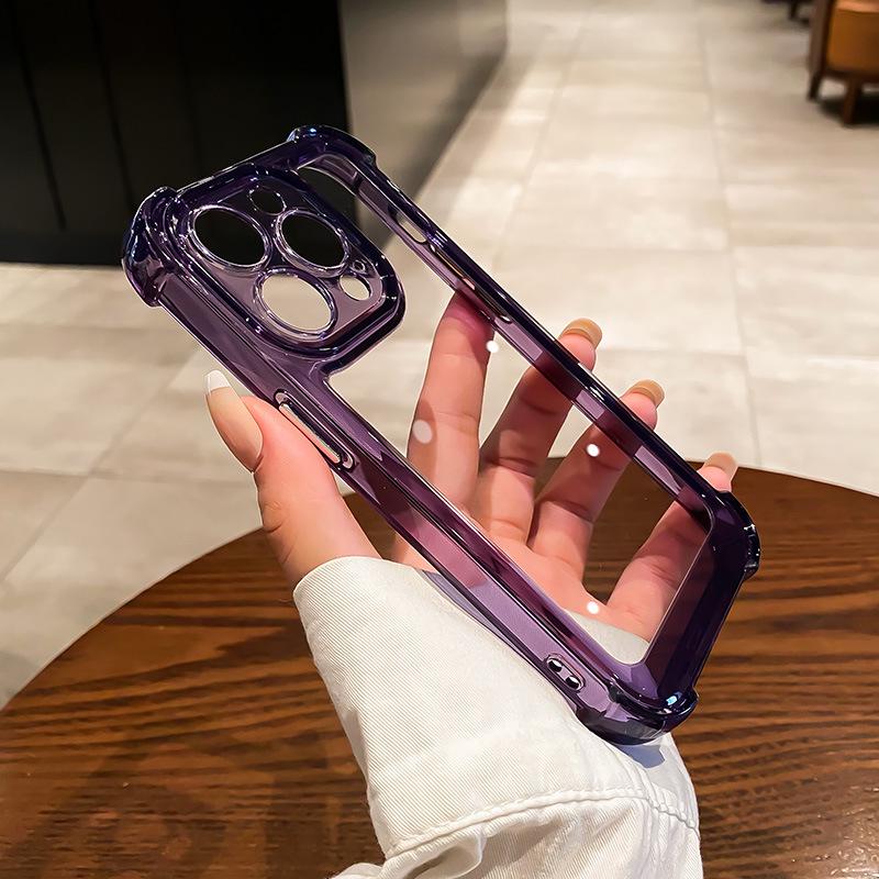 

iPhone 15 Pro Max Airbag Anti-Drop Transparent Case for Apple 14/13/XS/8/7