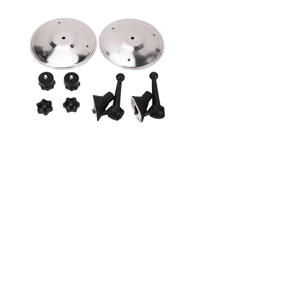 2PCS Car Cymbal Air Vent Mounted High Stability Compact Mini Drum Crash Cymbal for Music Lovers