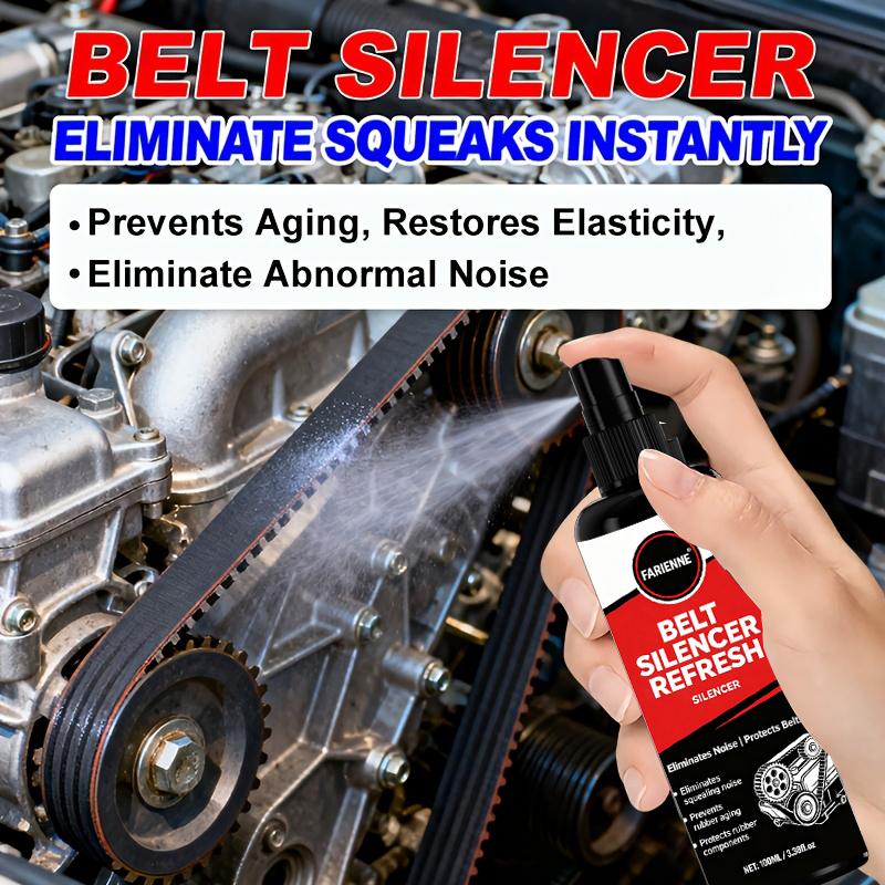 Engine Belt Dressing Spray, Noise Reducer Lubricant, Restore Elasticity, Prevent Aging Cracking For Car Treadmill AC Parts