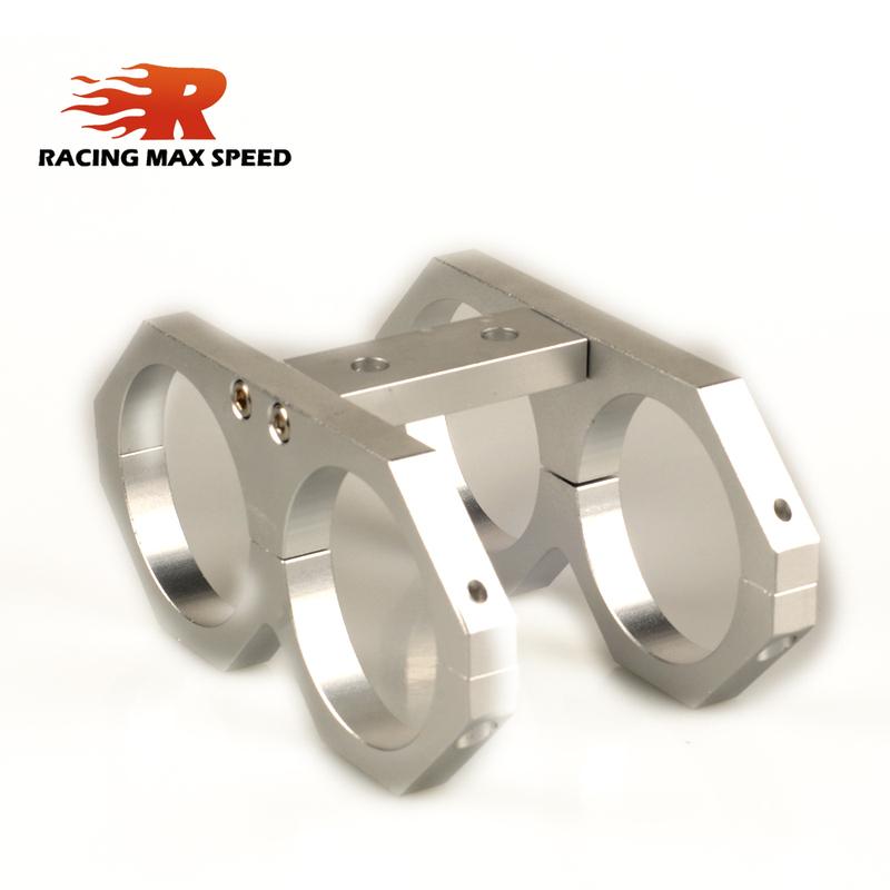 

Dual Double 044 Fuel Pump Mounting Bracket Clamp cradle In-line FPB-02 чёрный