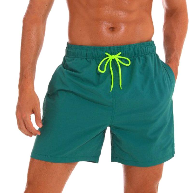 1Pc Beach Holiday Shorts Swimwear Swimming Board Summer Men Polyester Fiber Surf Shorts