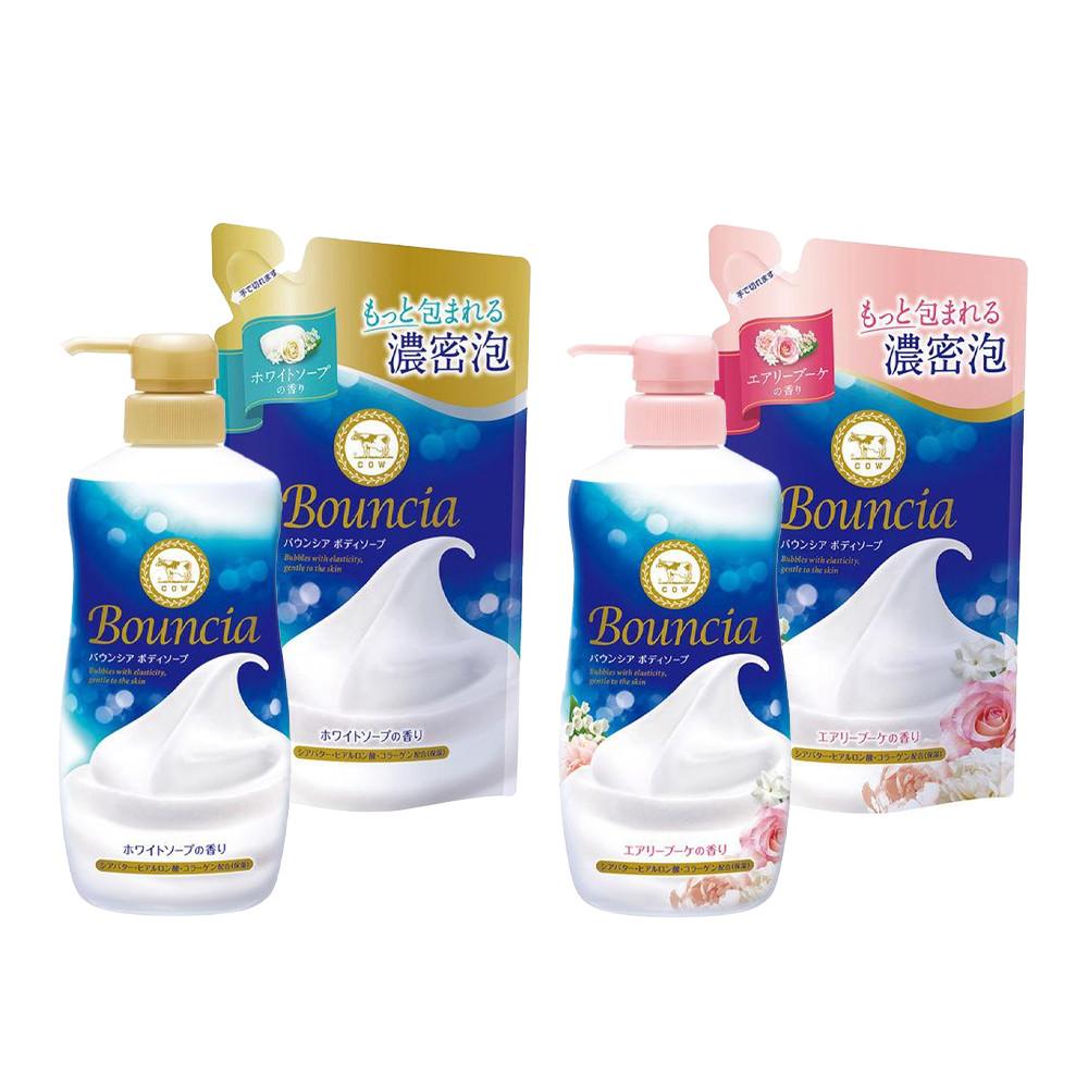 Mléčné mýdlo Bouncia Tělové mýdlo 480 ml / Náplň 360 ml (tekutého typu)