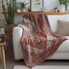 Vintage Türkischer Kilim Teppich Traditioneller Handgefertigter Flächenteppich Boho Fußmatte Dekorativer Teppich 6x8 Fuß