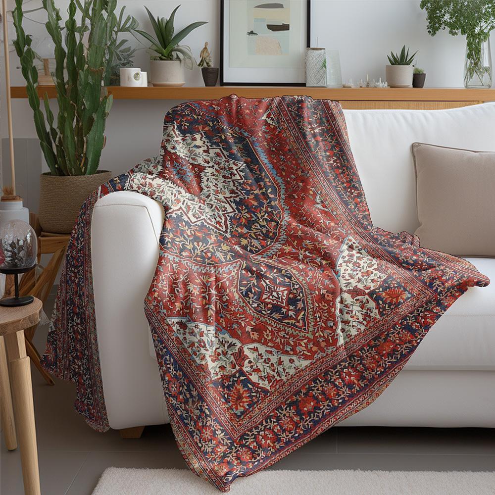 Vintage Türkischer Kilim Teppich Traditioneller Handgefertigter Flächenteppich Boho Fußmatte Dekorativer Teppich 6x8 Fuß