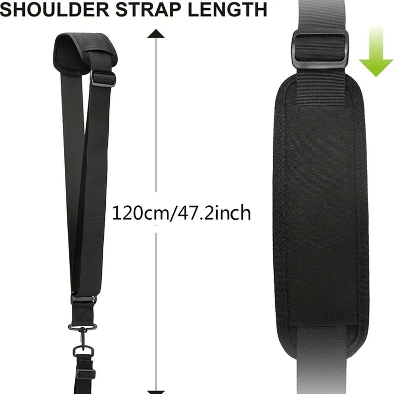 Correas de hombro ajustables para cortacésped de montaje lateral, arnés recortador ajustable, accesorios para cortacésped de césped y jardín