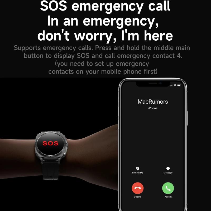 2025 New Watch 7 Uric Acid Blood Pressure Blood Oxygen Body Analysis Smart Watch ECG+PPG Clock Smartwatch Men