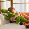 80cm Morbido Peluche Coccodrillo Bambola Giocattolo di Peluche Giocattolo di Peluche Decorato Cuscino Coccodrillo Cartone Animato Regalo di Compleanno Per Bambini