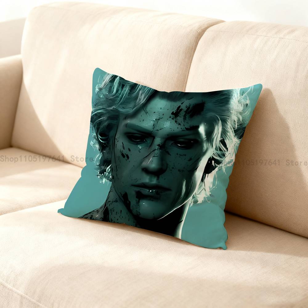 Astarion B-BaldurS G-Gate 3 Pillow Case For Sofa Decor Car Office Room Printing Cushion Cover Decorations and Protector