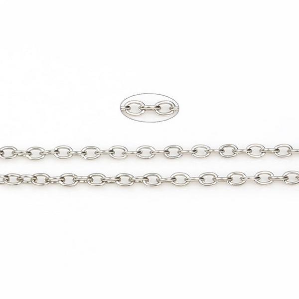 Handmade 5m Pearl Earrings DIY Accessory Chain with O-Rings and Extender