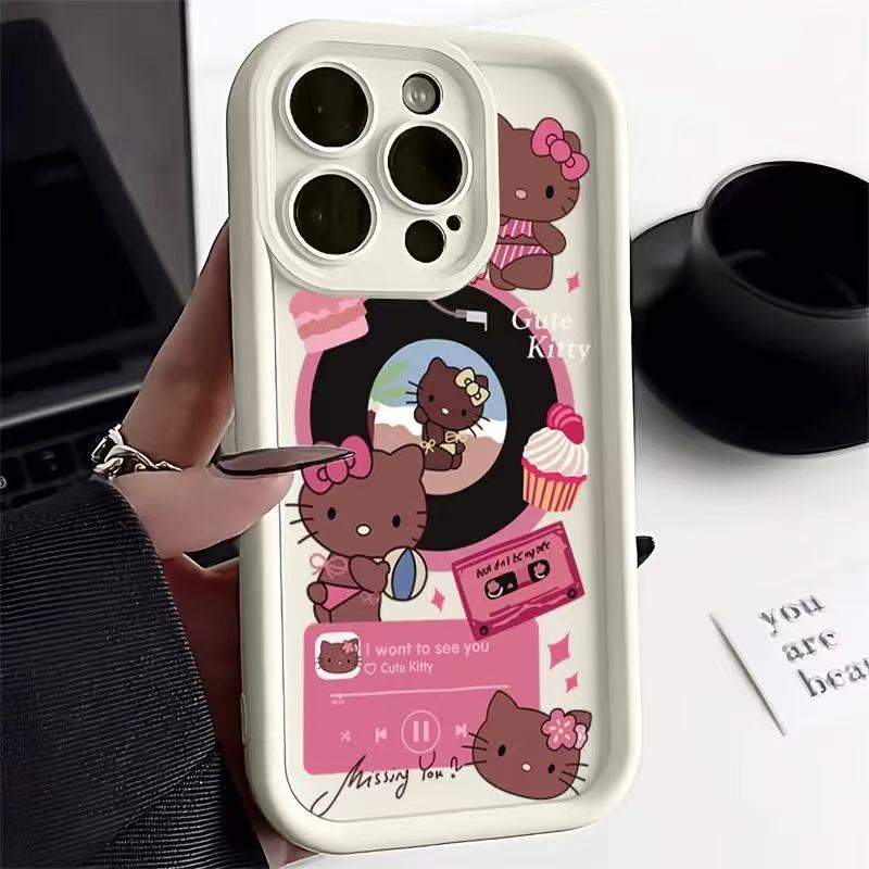 Japan and South Korea Cute for Iphone16pro Mobile Phone Case Apple 15 Anti-drop 14 Cartoon 13promax New 12x