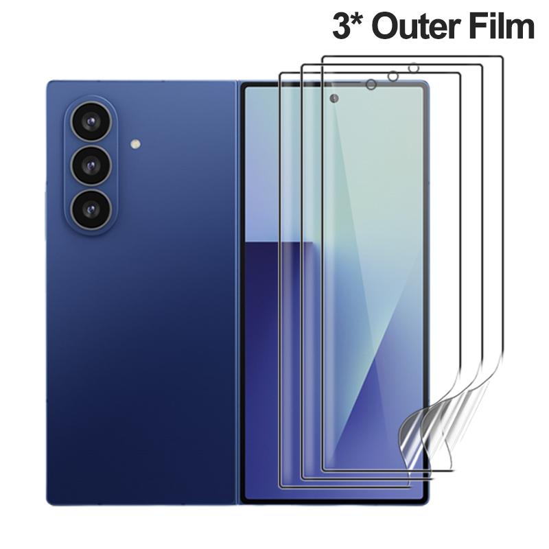 Fold7 Hydrogel Film For Samsung Galaxy Z Fold 7 6 5 Hinge Protective Soft Anti-scratch Screen Protector For ZFold7 ZFold6 zfold5