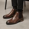 Boots Men Casual Brand Comfortable 2026 Fashion Boots Leather