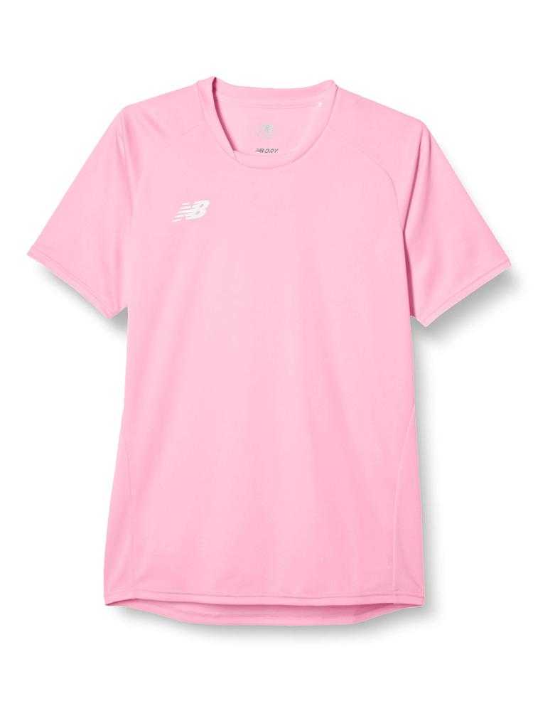 New Balance Game Shirt, Pink (PINK), Japan Size M (equivalent to Japanese size M)
