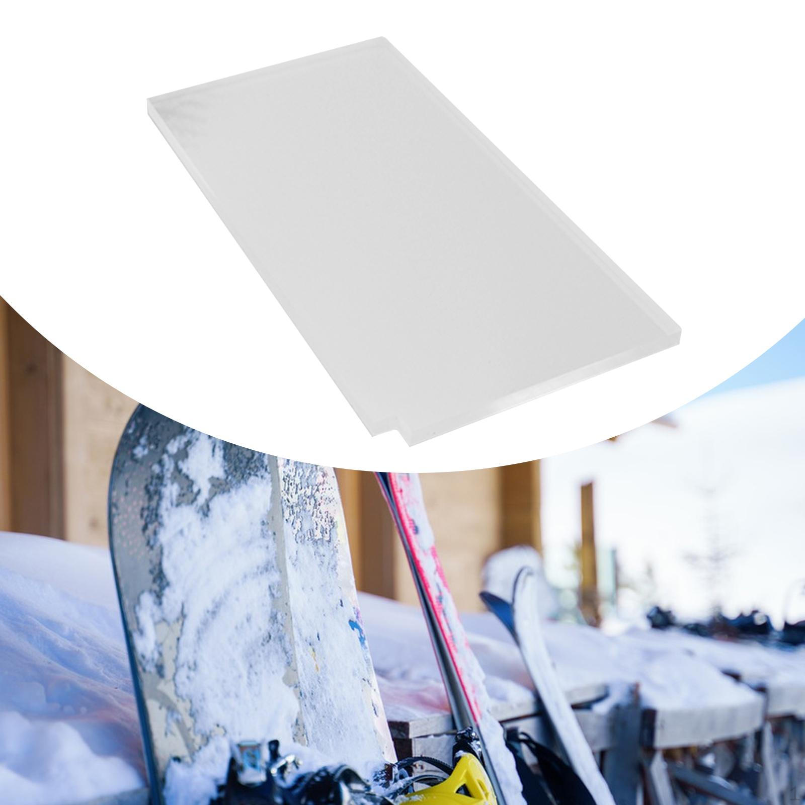 

Скребок для быстрой обработки лыж и удаления мази со сноуборда 13cmx7cm