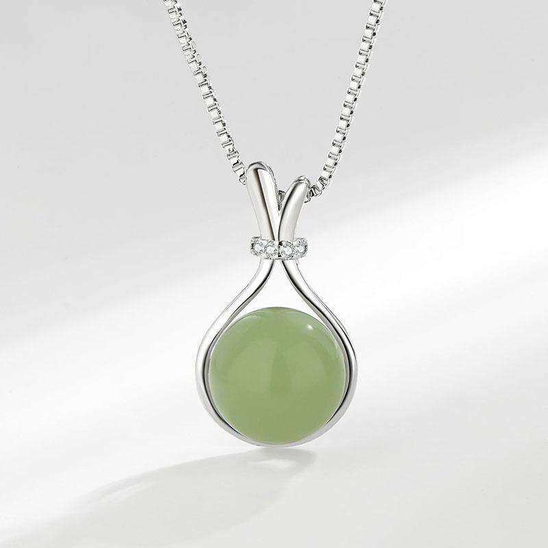 Neujahr Glückstüte Halskette für Damen, High-End Nischendesign, Leichte Luxus Schlüsselbeinkette, Einfache und vielseitige Pulloverkette