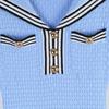 2025 Spring/Summer French Socialite Striped Sailor Collar Slimming Dress