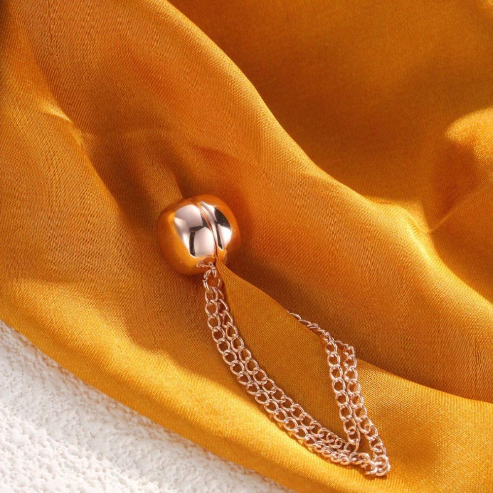 Exquisite Strong Magnetic Brooch High Quality Change Shorts Legs Buckle  For Hijab Scarf