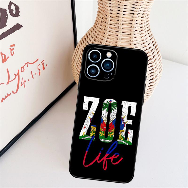 Vintage Haiti Haitian Flag Phone Case For iPhone 16 Pro Max 15 14 13 11 12 17 Pro Max mini 15 16 Plus 16e 17 Air Cover