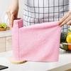 30Pcs/Roll Water Oil Absorbent Microfiber Cleaning Cloth Fast Drying Durable Cleaning Towels Double Sided Soft Absorbent