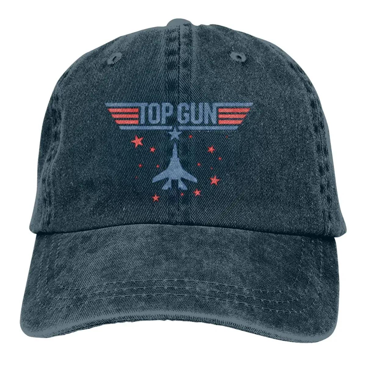 

Top Gun Классическая винтажная бейсболка с реактивным самолетом синего и красного цвета, шляпа ковбоя для мужчин, женская кепка с козырьком, защита, кепки-снэпбэк Adjustable