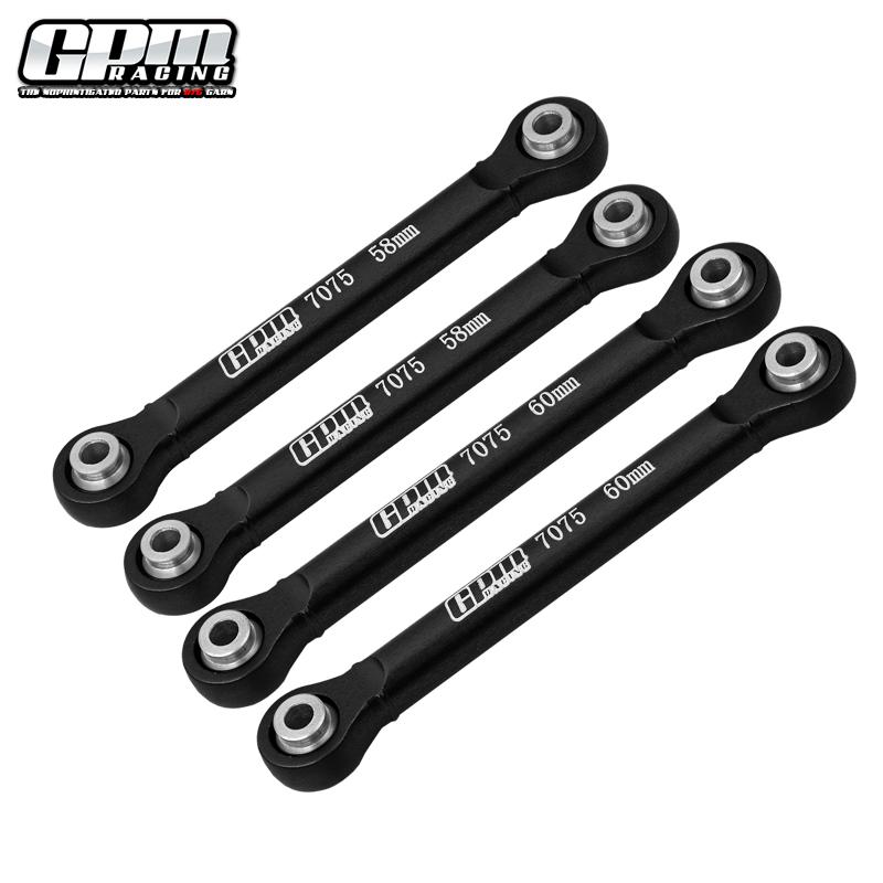 GPM TAMIYA 1/10 BBX BB-01 58719 For Alloy 7075 Rear Swing Arm Pull Rod