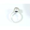 Oval Labradorite Ring US-6.5 Solid 925 Sterling Silver Chunky Gemstone Ring MK-26