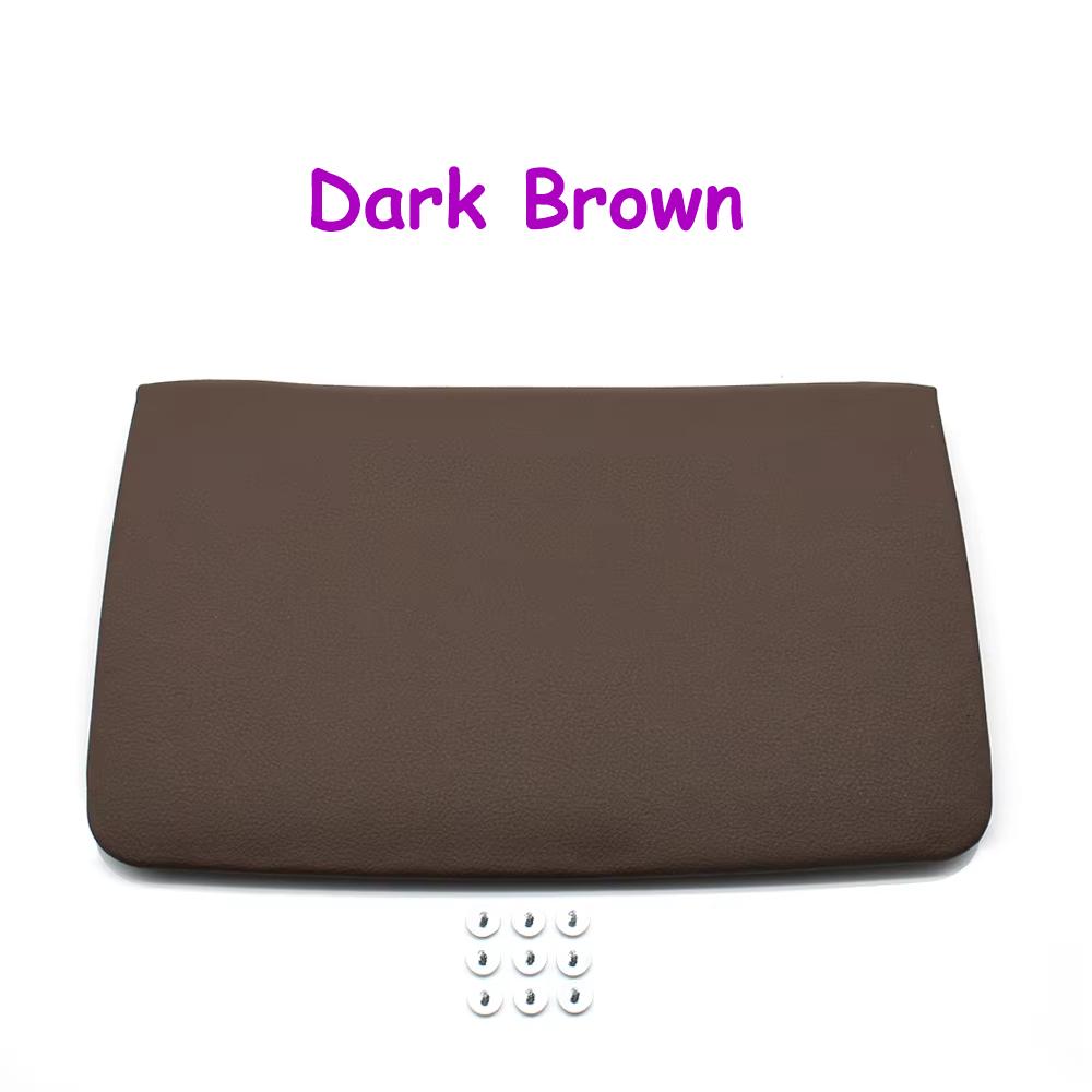 

W205 W213 W253 W257 Car Seat Back Panel Leather Backrest Storage Pocket Cover For Mercedes Benz C E GLC CLS Class 2059105320 коричневий