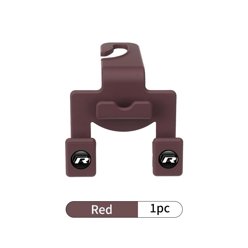 For Volkswagen VW Car Hanging Hook Plastic Handbag Hanger Interior Accessories Golf Polo 4 5 6 Passat B5 B6 B7 CC Jetta Tiguan FVI4
