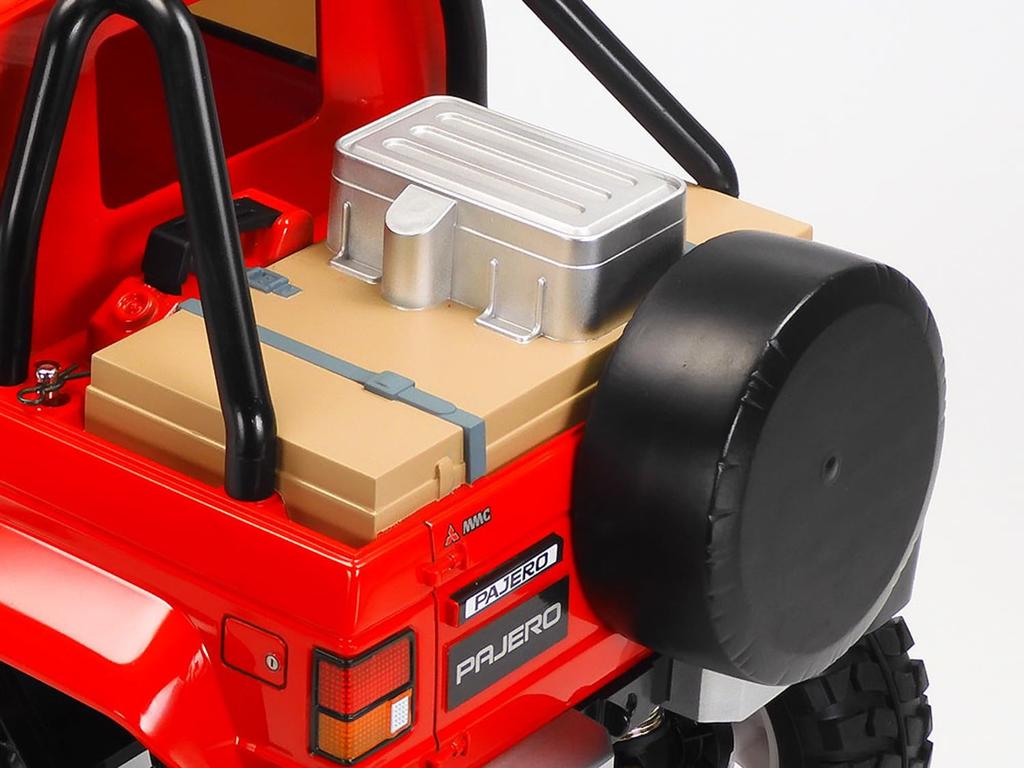 Tamiya 1/10 Electric RC Car Series No. 727 Mitsubishi Pajero (CW-01 Chassis) 58727