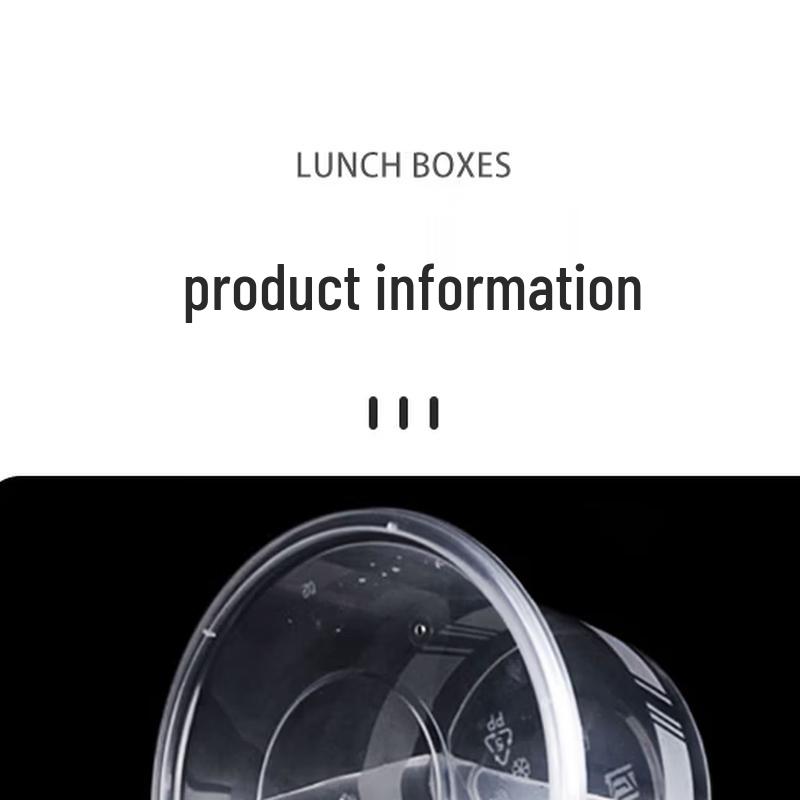 Disposable Round Plastic Food Container