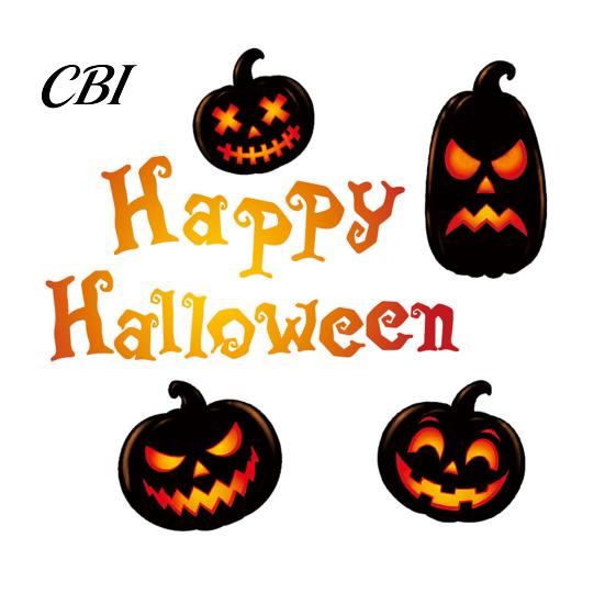 Halloween Window Clings Static Cling Decals, Spooky Pumpkin Bat Stickers, Self Reusable Party Wall Decals Adhesive Removable Glass Decor for Home Shop