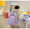 Versatile Japanese & Korean Style Backpack for Girls - Ideal for Junior High, High School, College, Elementary, Mori Style, Five-Star Design.
