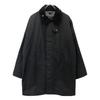 Barbour B&Y Exclusive 22AW 222MWX2134 BORDER MOON Wool Houndstooth Lined Oiled Coat Jacket 38 blackUsed
