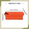 Flower Pot Window Box Flowerpot Rectangular Planter for Porch Garden Yard Outside