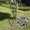 Pá de Capinar Leve Enxada Afiada Ferramenta de Jardim Alta Resistência Instalação Rápida Extensão Ferramenta de Jardinagem