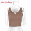 Streetwear Crop Top With Ribbed Cotton Material For Sexy Girls