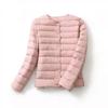 Annual Light Down Jacket Liner Round Neck V Neck Warm Versatile and Thin White Duck Down Long Sleeve Jacket Light