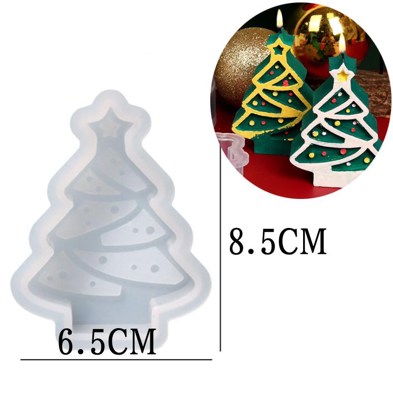 6 Styles Snowflake Silicone molds Soap Mold Chocolate Mold DIY Fondant Baking Cooking Cake Decorating Tool Christmas Decoration