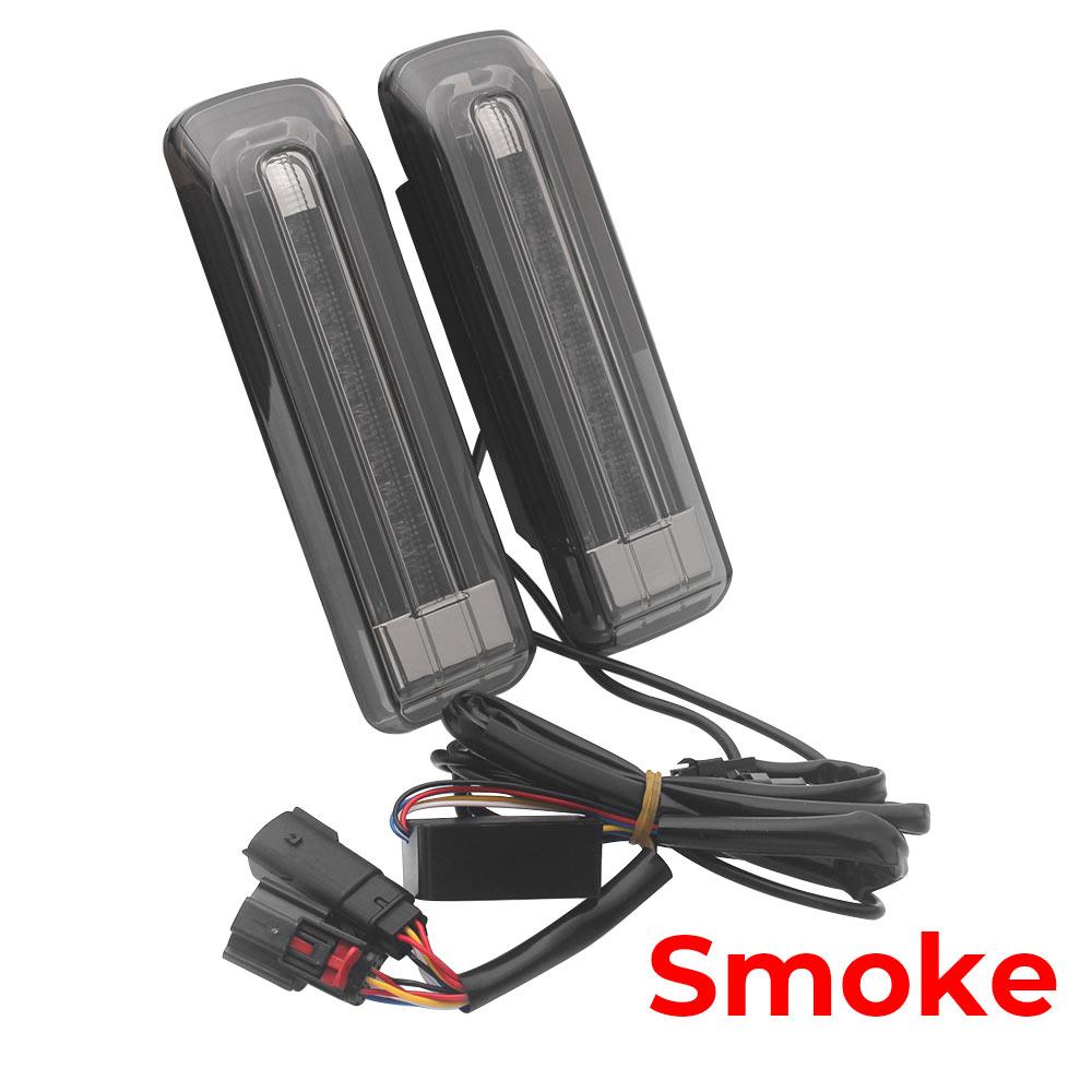 1Pair Rear Saddlebag LED Insert Light Motorcycle For Harley Touring Road Glide Limited FLTRK 2020 2021 2022 2023 2024
