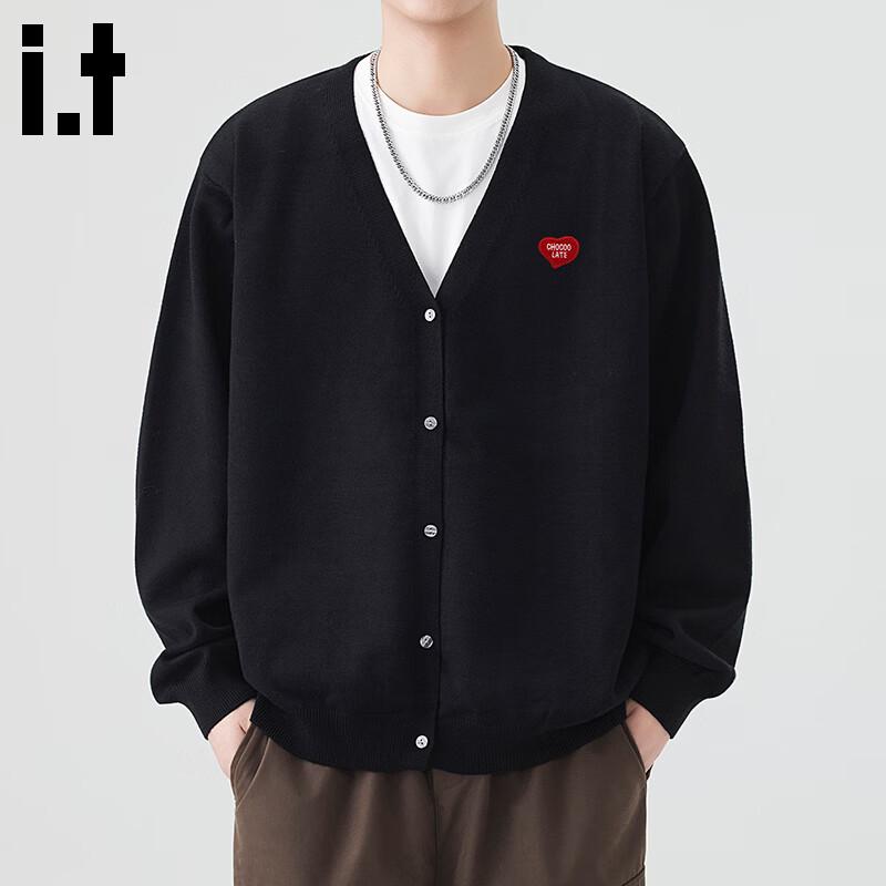 CHOCOOLATE Мужской кардиган V-образного выреза крупной вязки 2XL