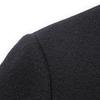Fapai Men's Mid-Length Down Woolen Coat with 70% Merino Wool Collar & Detachable Liner