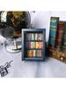 1-piece set of anxiety relieving bookshelf (including 60 books), free from anxiety, mini book house ornaments