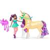 Unicorn Academy Licorne Leaf avec Lumieres et Poupée Ava